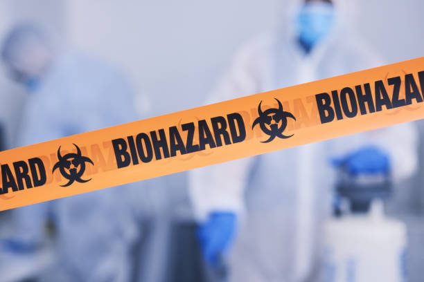 Professional Blood Cleanup technician working in Crystal City, TX